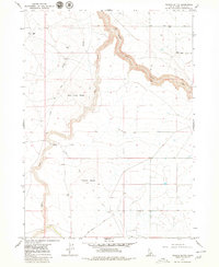 Tuanna Butte 1979 topographic map thumbnail
