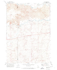 Tunupa 1971 topographic map thumbnail