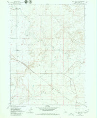 Twin Falls NE 1979 topographic map thumbnail