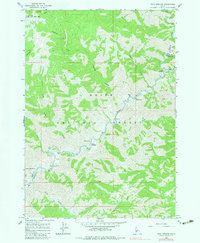 Twin Springs 1964 topographic map thumbnail