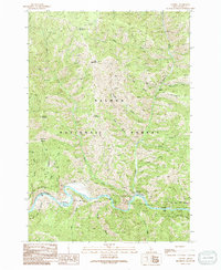 Ulysses 1991 topographic map thumbnail