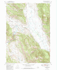Upper Valley 1951 topographic map thumbnail