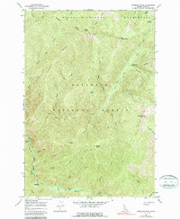 Vermilion Peak 1966 topographic map thumbnail