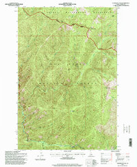 Vermilion Peak 1995 topographic map thumbnail