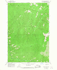 Vermilion Peak 1966 topographic map thumbnail
