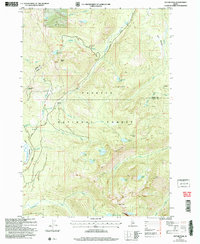 Victor Peak 2004 topographic map thumbnail