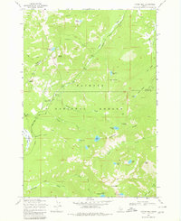 Victor Peak 1969 topographic map thumbnail