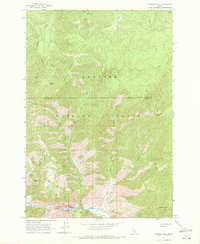 Vinegar Hill 1962 topographic map thumbnail