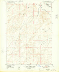Vinson Wash 1948 topographic map preview