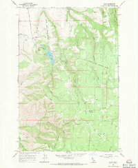 Waha 1968 topographic map preview