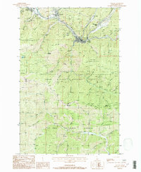 Wallace 1988 topographic map thumbnail