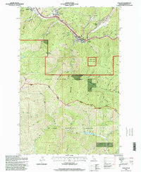 Wallace 1995 topographic map thumbnail