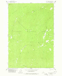 Wapiti Creek 1978 topographic map thumbnail