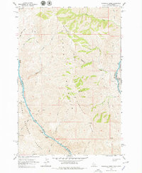 Wapshilla Creek 1963 topographic map thumbnail