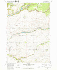 Warm River 1965 topographic map thumbnail