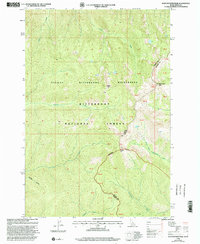 Watchtower Peak 1998 topographic map thumbnail