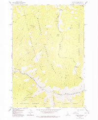 Waugh Mountain 1978 topographic map thumbnail