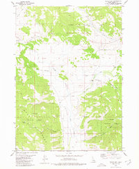 Wayan East 1980 topographic map thumbnail