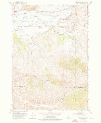 Weiser Cove 1952 topographic map thumbnail