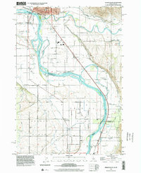Weiser South 1998 topographic map thumbnail