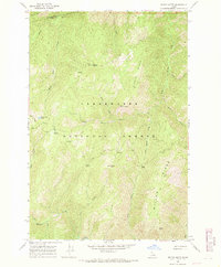 Weitas Butte 1966 topographic map thumbnail
