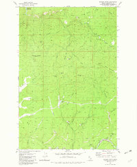 Whiskey Butte 1981 topographic map thumbnail