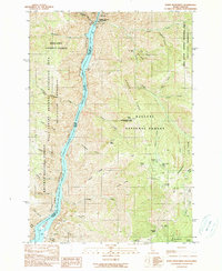 White Monument 1990 topographic map thumbnail