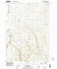 White Owl Butte 1998 topographic map thumbnail
