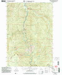 White Rock Peak 2004 topographic map thumbnail