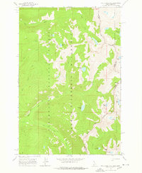 White Sand Lake 1966 topographic map thumbnail
