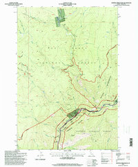 Whitewater Ranch 1995 topographic map thumbnail