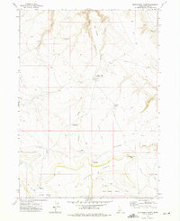 Wickahoney Point 1972 topographic map thumbnail