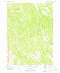 Wickiup Creek 1973 topographic map thumbnail