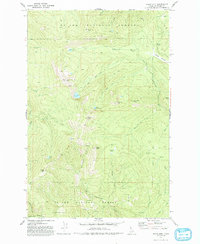 Widow Mtn 1969 topographic map thumbnail