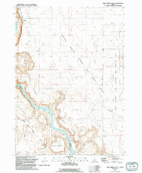 Wild Horse Butte 1992 topographic map preview