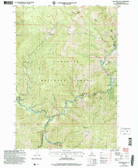 Williams Peak 2004 topographic map thumbnail