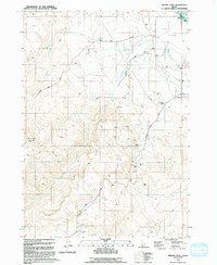 Wilson Peak 1992 topographic map thumbnail