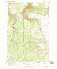 Winchester West 1968 topographic map thumbnail