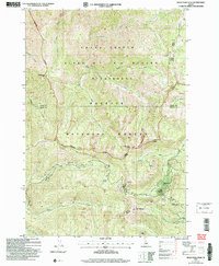 Wolf Fang Peak 2004 topographic map thumbnail