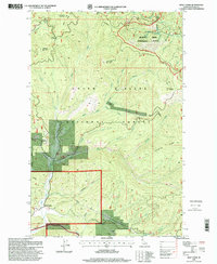 Wolf Lodge 1996 topographic map thumbnail