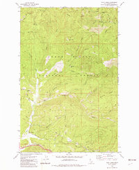 Wolf Lodge 1982 topographic map thumbnail