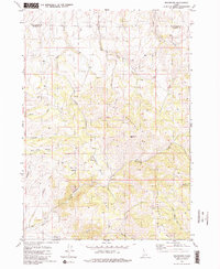 Wolverine 1981 topographic map thumbnail