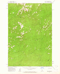 Wood Hump 1962 topographic map thumbnail