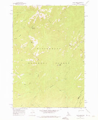Wood Hump 1962 topographic map thumbnail