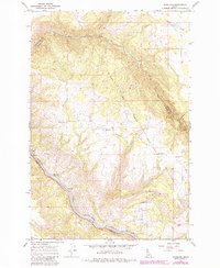 Woodland 1967 topographic map thumbnail