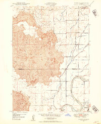 Woodville 1948 topographic map thumbnail