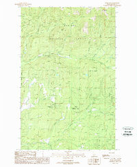 Wylie Knob 1989 topographic map thumbnail