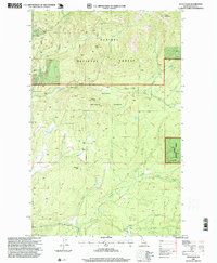 Wylie Knob 1996 topographic map thumbnail