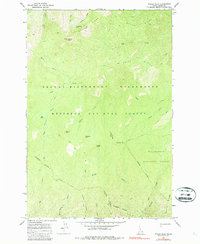Wylies Peak 1966 topographic map thumbnail