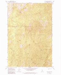 Wylies Peak 1966 topographic map thumbnail